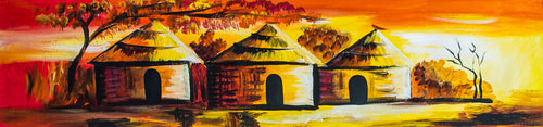 The sunset huts